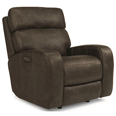 Power Recliner with Power Adjustable Headrests and USB Port